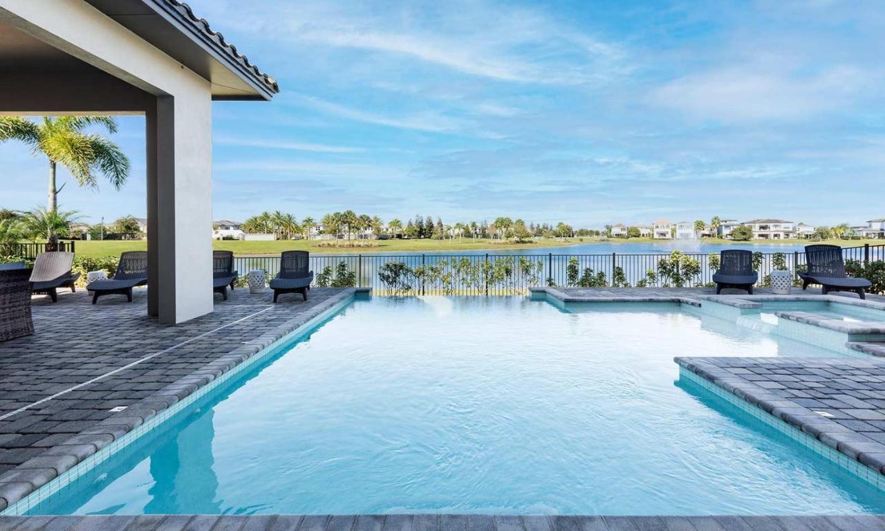 Upscale 8 Bdrm Villa With Home Theater At Reunion Kissimmee Εξωτερικό φωτογραφία