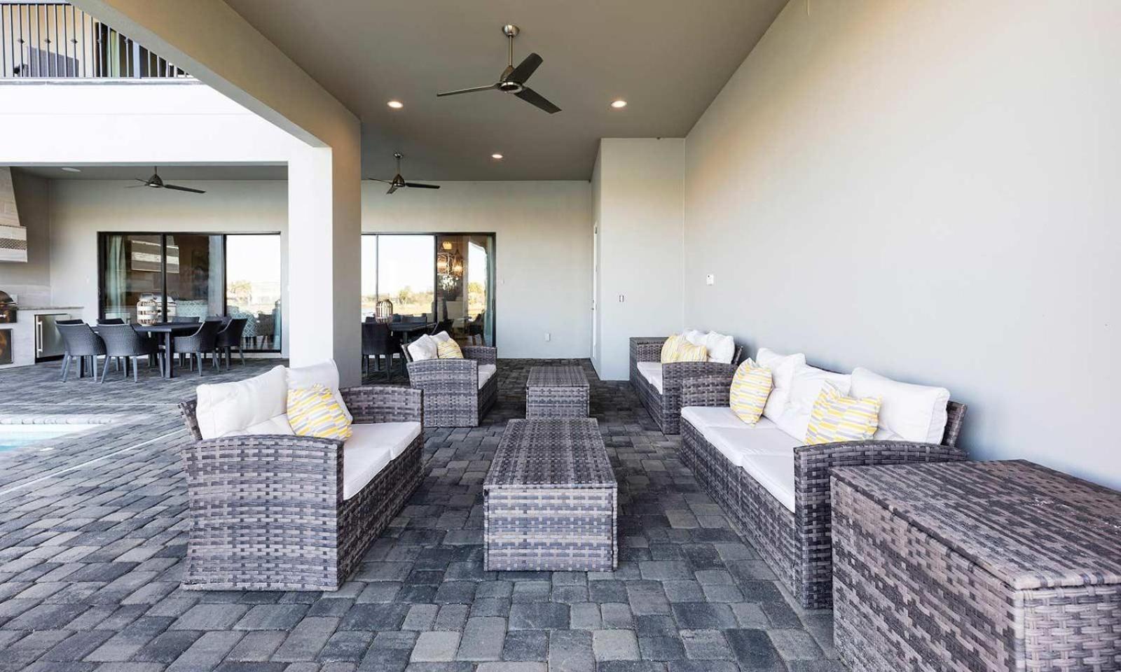 Upscale 8 Bdrm Villa With Home Theater At Reunion Kissimmee Εξωτερικό φωτογραφία