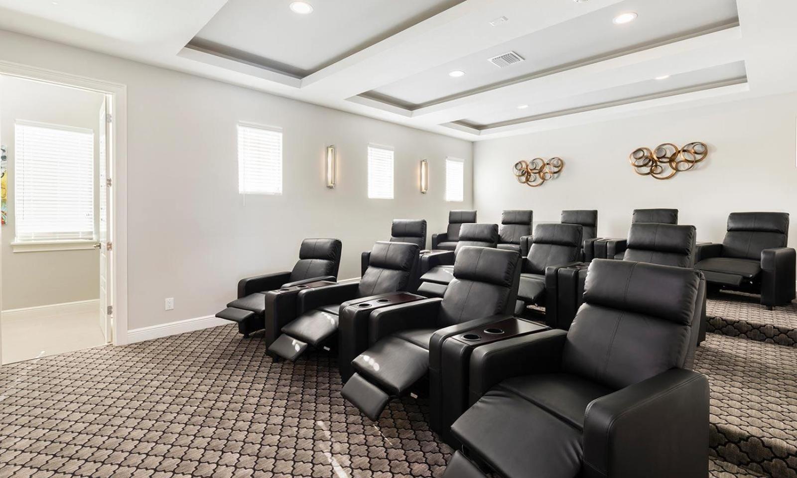Upscale 8 Bdrm Villa With Home Theater At Reunion Kissimmee Εξωτερικό φωτογραφία